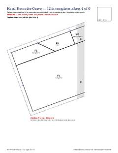 Page 13 of the Hand From the Grave Quilt Block Pattern PDF