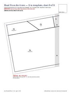 Page 24 of the Hand From the Grave Quilt Block Pattern PDF