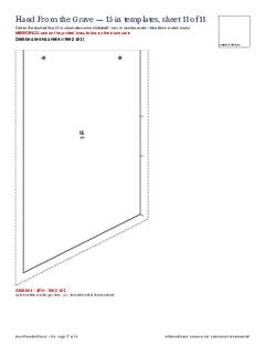 Page 27 of the Hand From the Grave Quilt Block Pattern PDF