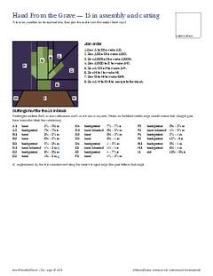 Page 28 of the Hand From the Grave Quilt Block Pattern PDF