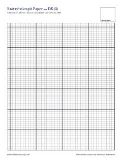 Page 4 of the Knitting Graph Paper PDF