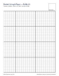 Page 7 of the Knitting Graph Paper PDF