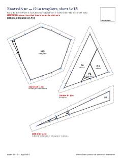 Page 10 of the Knotted Star Quilt Block Pattern PDF