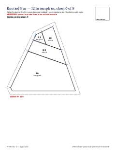 Page 11 of the Knotted Star Quilt Block Pattern PDF