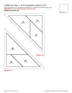 Page 10 of the LeMoyne Star Quilt Block Pattern PDF