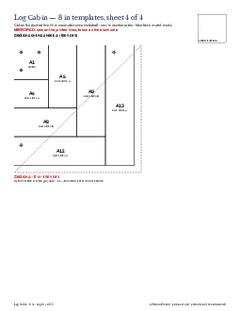 Page 11 of the Log Cabin Quilt Block Pattern PDF