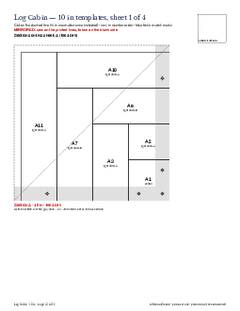 Page 13 of the Log Cabin Quilt Block Pattern PDF