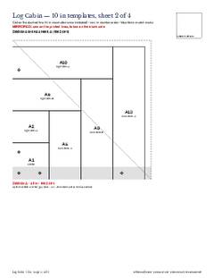 Page 14 of the Log Cabin Quilt Block Pattern PDF