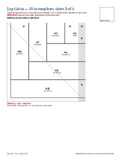 Page 15 of the Log Cabin Quilt Block Pattern PDF