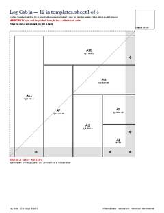 Page 18 of the Log Cabin Quilt Block Pattern PDF