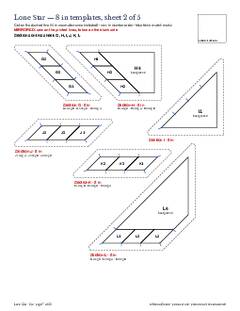 Page 7 of the Lone Star Quilt Block Pattern PDF
