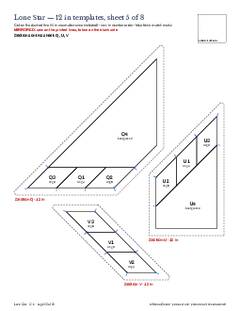 Page 25 of the Lone Star Quilt Block Pattern PDF