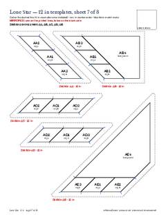Page 27 of the Lone Star Quilt Block Pattern PDF