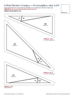 Page 9 of the 8-Point Mariner's Compass Quilt Block Pattern PDF