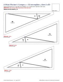 Page 15 of the 8-Point Mariner's Compass Quilt Block Pattern PDF