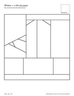 Page 4 of the Mitten Quilt Block Pattern PDF