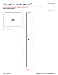 Page 8 of the Mitten Quilt Block Pattern PDF