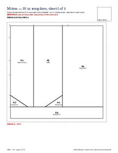 Page 10 of the Mitten Quilt Block Pattern PDF