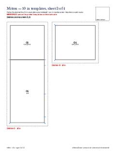 Page 12 of the Mitten Quilt Block Pattern PDF