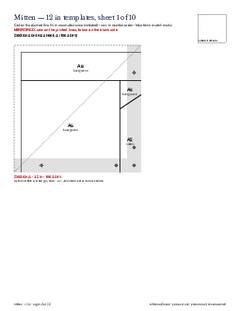 Page 15 of the Mitten Quilt Block Pattern PDF