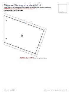 Page 22 of the Mitten Quilt Block Pattern PDF