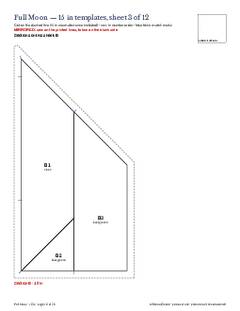 Page 18 of the Full Moon Quilt Block Pattern PDF