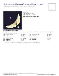 Page 14 of the Slim Crescent Moon Quilt Block Pattern PDF