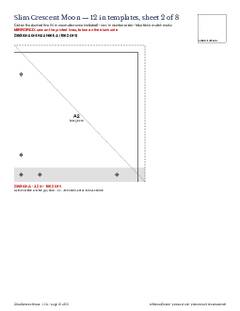 Page 16 of the Slim Crescent Moon Quilt Block Pattern PDF