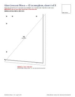 Page 18 of the Slim Crescent Moon Quilt Block Pattern PDF
