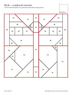 Page 3 of the Moth Quilt Block Pattern PDF