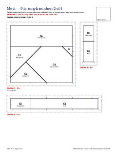 Page 7 of the Moth Quilt Block Pattern PDF
