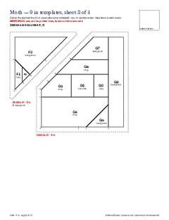 Page 8 of the Moth Quilt Block Pattern PDF