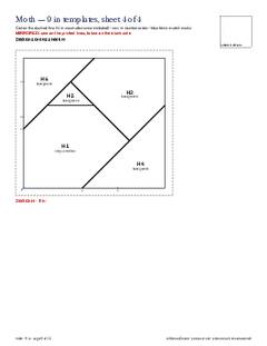 Page 9 of the Moth Quilt Block Pattern PDF