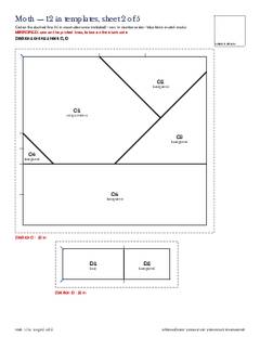 Page 12 of the Moth Quilt Block Pattern PDF