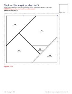 Page 15 of the Moth Quilt Block Pattern PDF