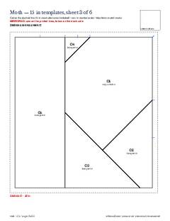 Page 19 of the Moth Quilt Block Pattern PDF