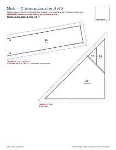 Page 20 of the Moth Quilt Block Pattern PDF