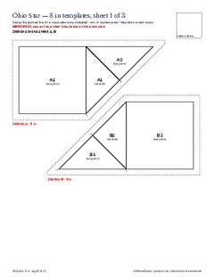 Page 9 of the Ohio Star Quilt Block Pattern PDF