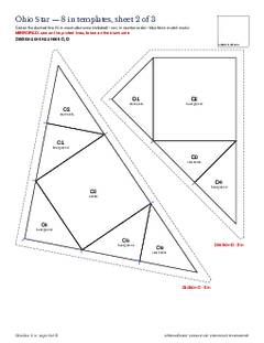 Page 10 of the Ohio Star Quilt Block Pattern PDF