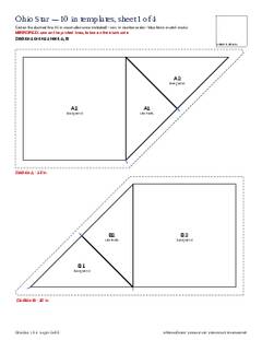 Page 13 of the Ohio Star Quilt Block Pattern PDF