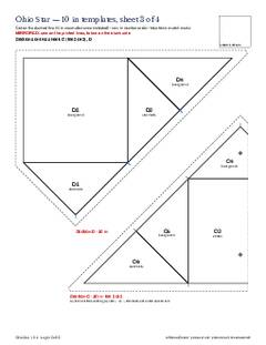 Page 15 of the Ohio Star Quilt Block Pattern PDF