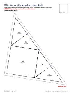 Page 16 of the Ohio Star Quilt Block Pattern PDF