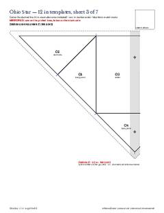 Page 20 of the Ohio Star Quilt Block Pattern PDF