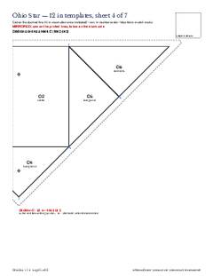 Page 21 of the Ohio Star Quilt Block Pattern PDF
