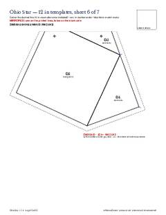 Page 23 of the Ohio Star Quilt Block Pattern PDF