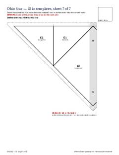Page 24 of the Ohio Star Quilt Block Pattern PDF
