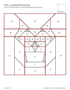 Page 3 of the Owl Quilt Block Pattern PDF