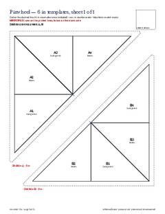 Page 6 of the Pinwheel Quilt Block Pattern PDF