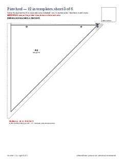 Page 20 of the Pinwheel Quilt Block Pattern PDF