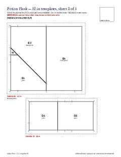 Page 8 of the Potion Flask Quilt Block Pattern PDF